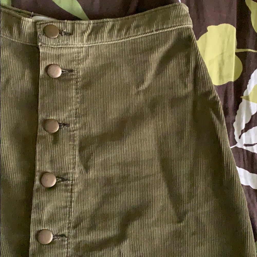 🥝 American Apparel Button Skirt - Picture 4 of 10